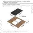 Cooktop Itatiaia Midi 2 Bocas Vidro Preto Indução 220V CIMID2002